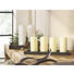 Stumpenkerze 4er-Set 6/13 cm - Champagner, Basics (6/13cm) Stumpenkerze 4er-Set 6/13 cm - Champagner, Basics (6/13cm)