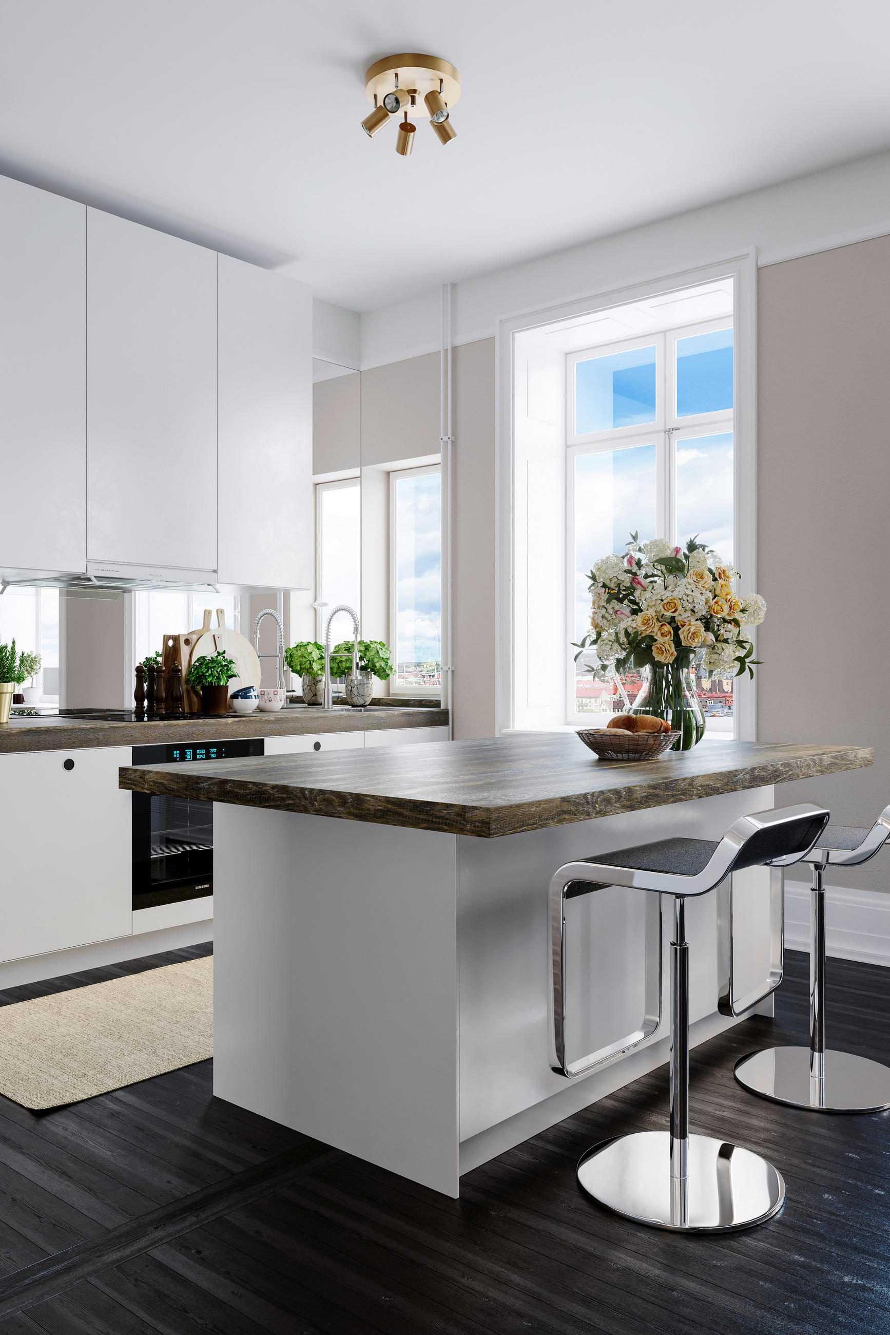 STRAHLER 30/14 cm   - Goldfarben, Basics, Metall (30/14cm) - By Rydéns