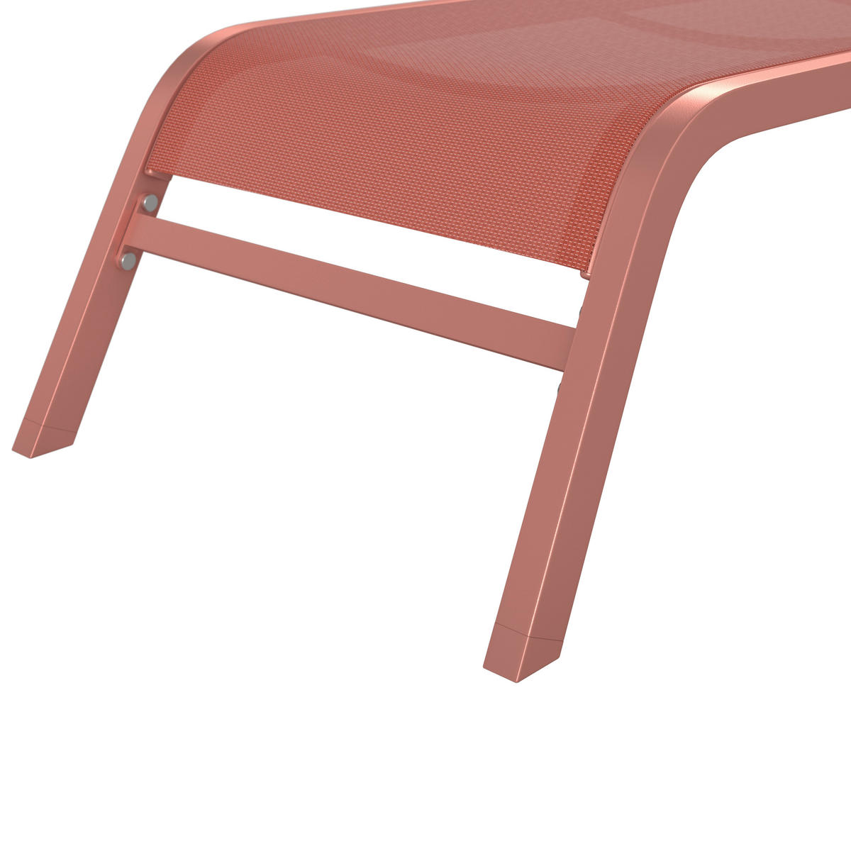 SONNENLIEGE 198/34/87/62 cm  - Orange, MODERN, Textil/Metall (198/34/87/62cm) - Ambia Garden