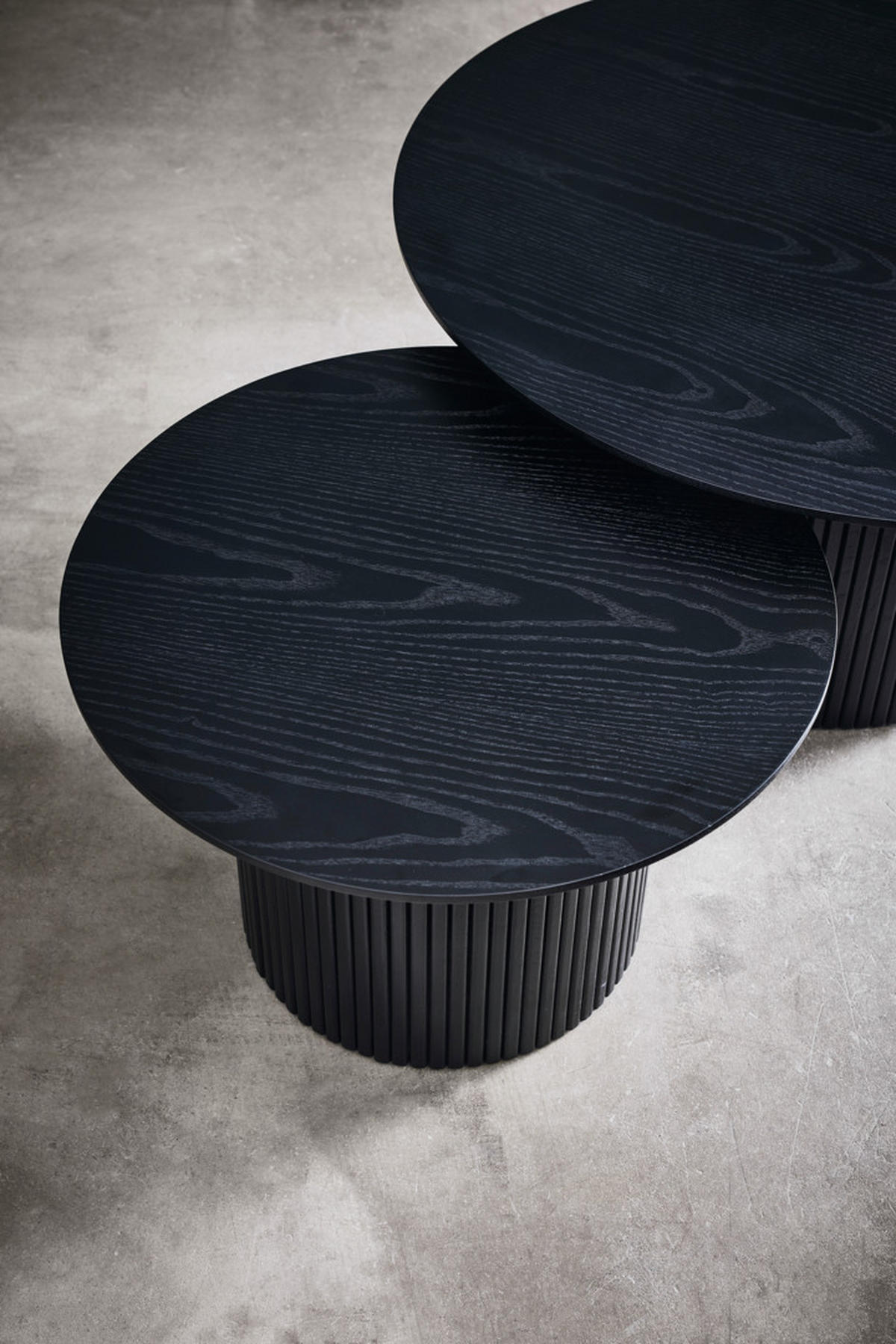 SOFFBORD i trä 60/60/40 cm  - svart, Design, trä (60/60/40cm)