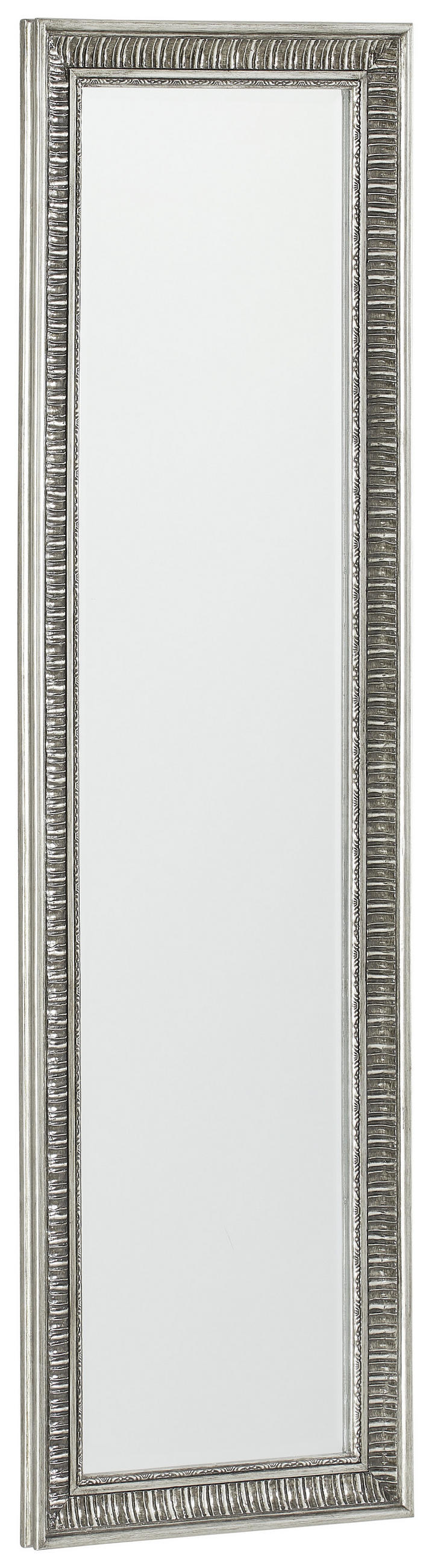 NÁSTENNÉ ZRKADLO 132/40,5/3 cm  - strieborná, Lifestyle, kompozitné drevo/sklo (132/40,5/3cm) - Xora