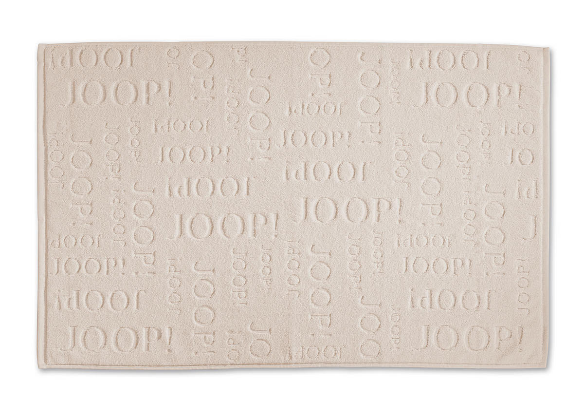 BADTEPPICH Sandfarben, Beige 45/65 cm  - Sandfarben/Beige, Basics, Textil (45/65cm) - Joop!
