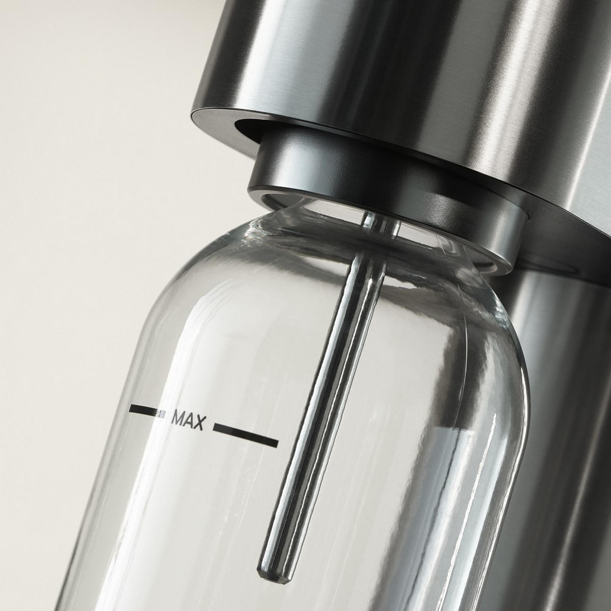 WASSERSPRUDLER-FLASCHE  - Transparent, Basics, Kunststoff (8,6/8,6/29,3cm) - WMF