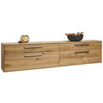 LOWBOARD Wildeiche  241,9/53,8/37,1 cm  - Wildeiche/Bronzefarben, Natur, Holz/Metall (241,9/53,8/37,1cm) - Valnatura