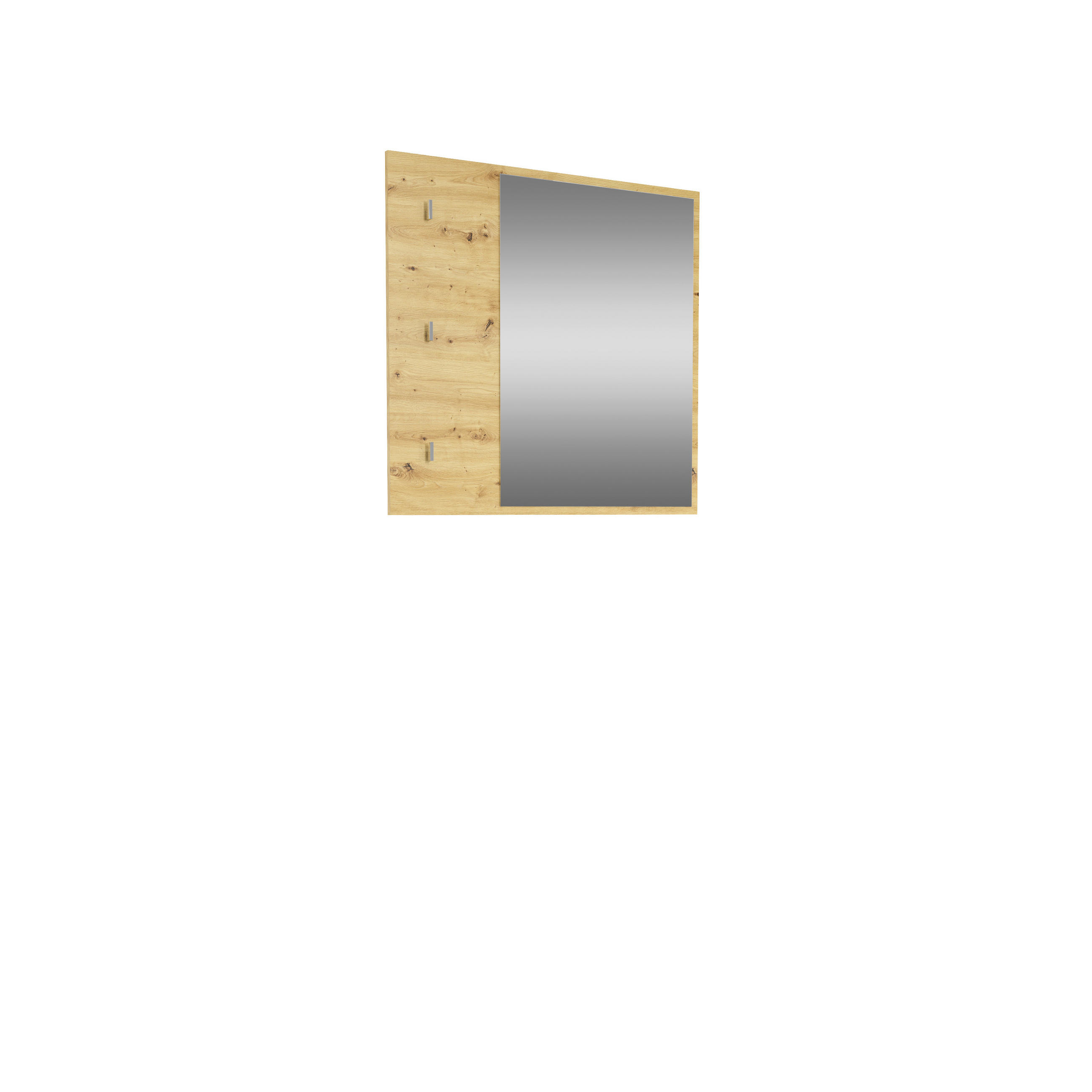 TÜKRÖS ELEM 80,5/76,5/1,9 cm    - tölgyfa, Basics, faalapú anyag (80,5/76,5/1,9cm) - Xora