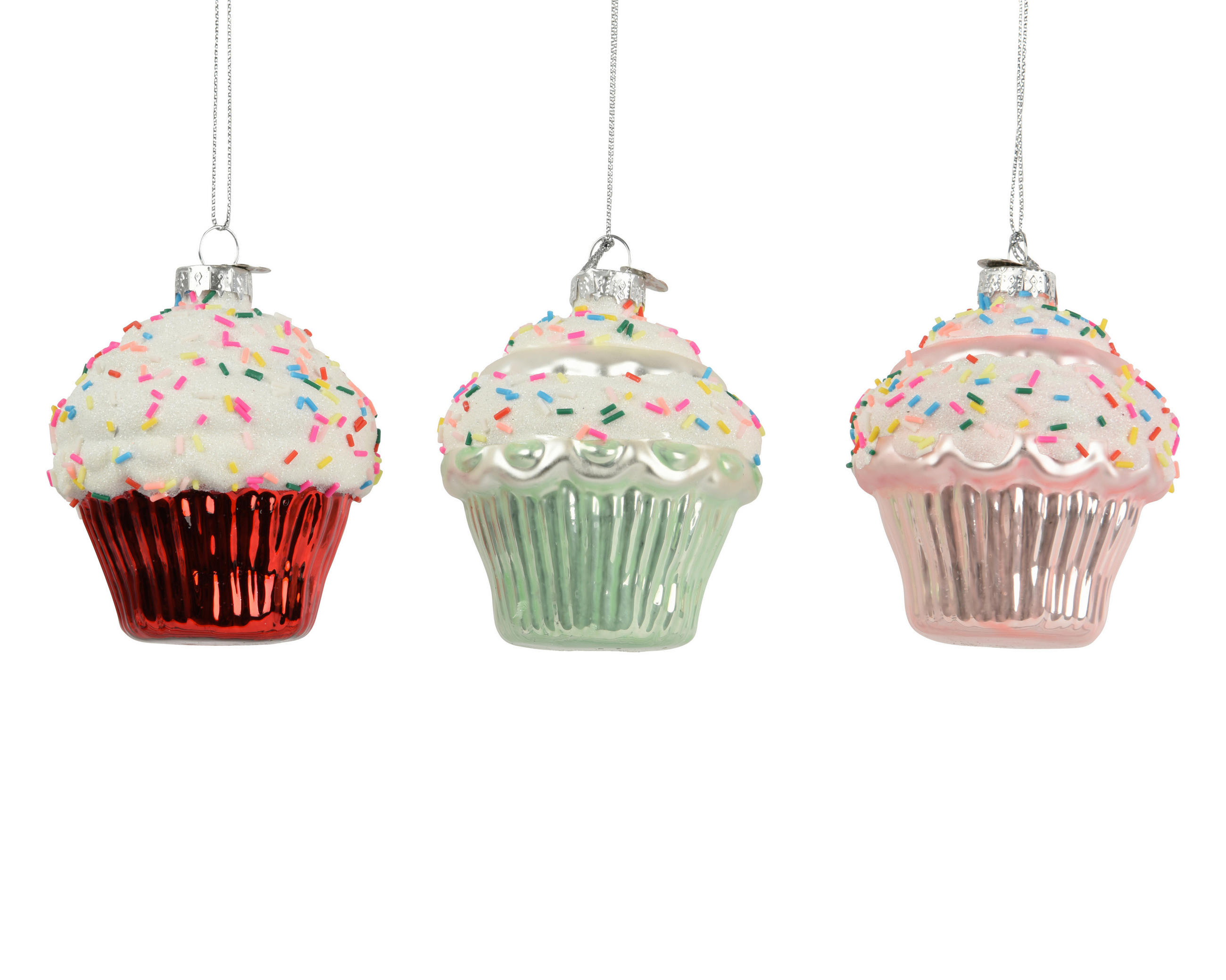 JULGRANSKULA  - multicolor, Basics, glas (7.4/7.4/8.4cm)