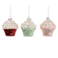 JULGRANSKULA  - multicolor, Basics, glas (7.4/7.4/8.4cm)