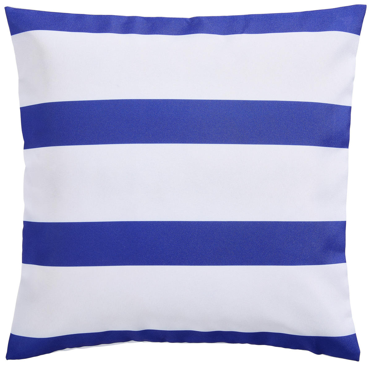 OUTDOOR-KISSENHÜLLE 40/40 cm  - Blau/Weiß, KONVENTIONELL, Textil (40/40cm) - Ambia Garden
