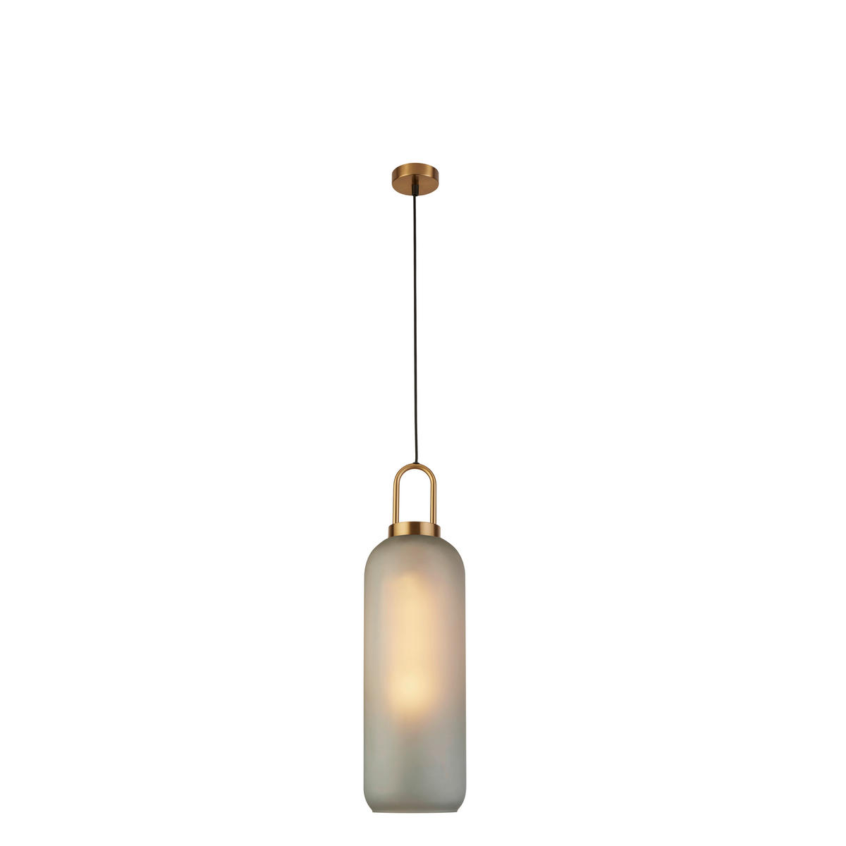 HÄNGLAMPA Pipette 15/136 cm  - mässingsfärgad, Klassisk, metall/glas (15/136cm)