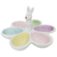 EIERBECHER Keramik  - Blau/Pink, LIFESTYLE, Keramik