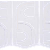 SCHEIBENGARDINE 60 cm   - Grau, KONVENTIONELL, Kunststoff (60cm) - Esposa