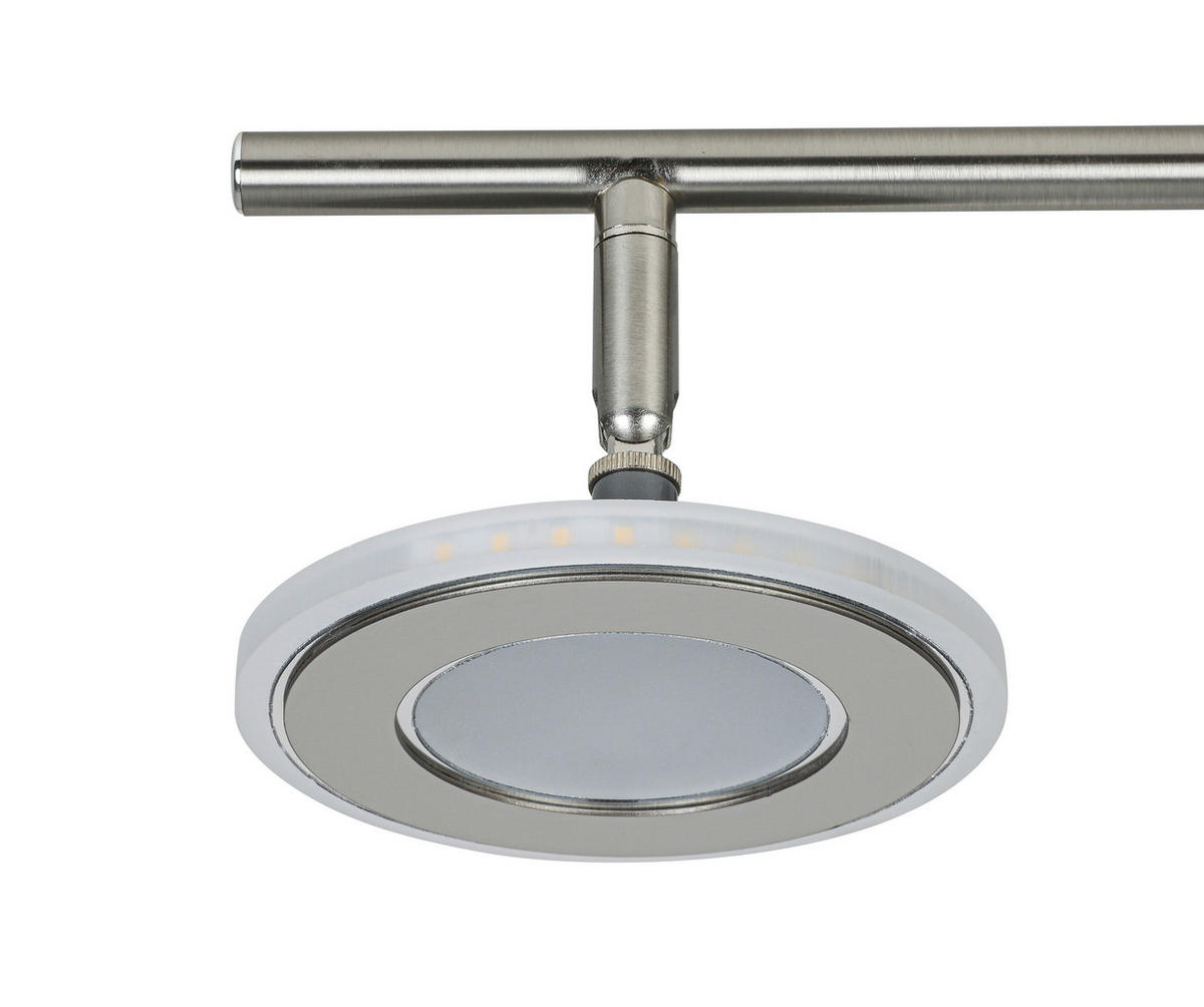 LED-SPOTLIGHT 59/17,5/12,5 cm   - kromfärg/nickelfärgad, Design, metall/plast (59/17,5/12,5cm) - Novel