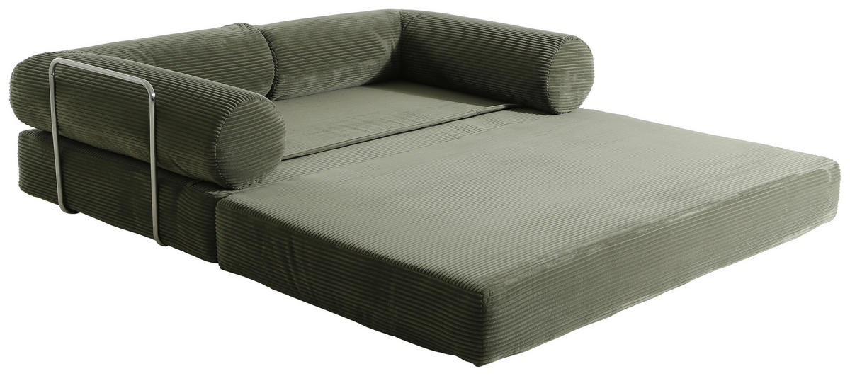 BÄDDSOFFA i manchester grön  - grön, Design, textil (180/70cm) - P & B