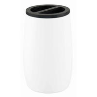 ZAHNBÜRSTENHALTER Kunststoff  - Weiss, Basics, Kunststoff (7,4/12,2cm) - Kleine Wolke