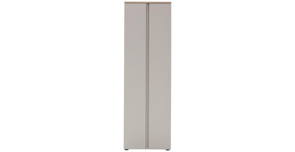 GARDEROBENSCHRANK  in 60,2/191,6/38 cm  - Kaschmir/Eichefarben, Design, Holzwerkstoff/Kunststoff (60,2/191,6/38cm) - Voleo