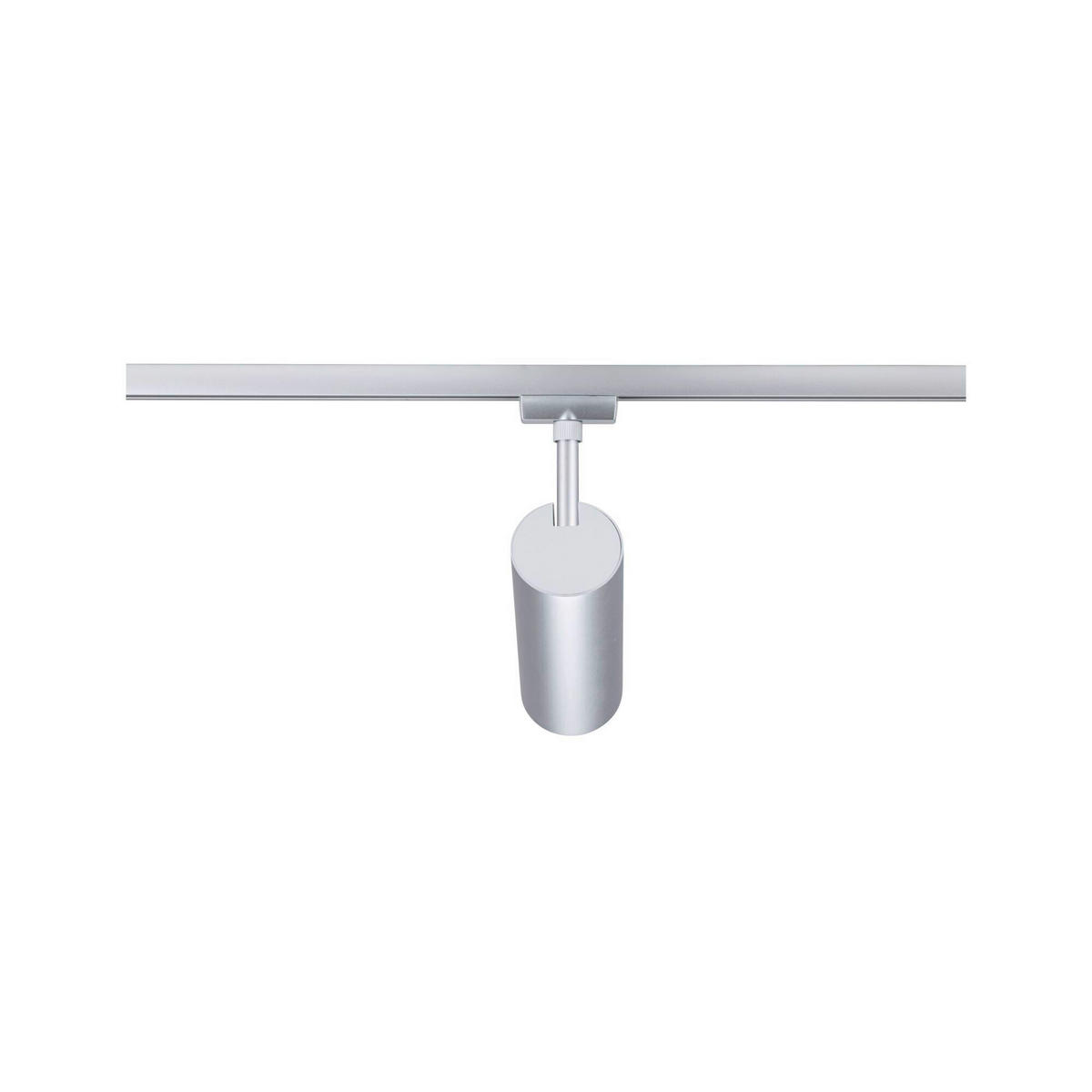 SCHIENENSYSTEM-STRAHLER URail Theron 6,2/20 cm  - Chromfarben, Basics, Kunststoff (6,2/20cm) - Paulmann
