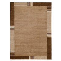WOLLTEPPICH 140/200 cm Braun  - Braun, Basics, Textil (140/200cm) - Cazaris