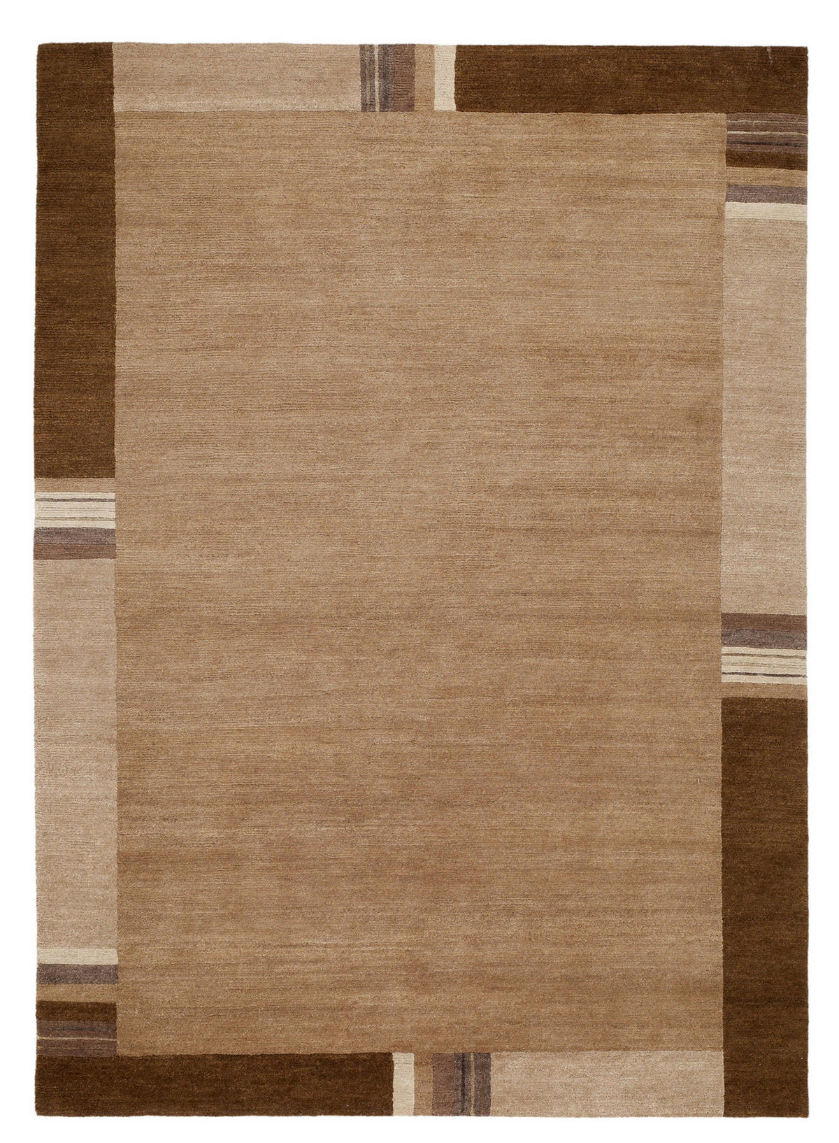WOLLTEPPICH 140/200 cm Braun  - Braun, Basics, Textil (140/200cm) - Cazaris