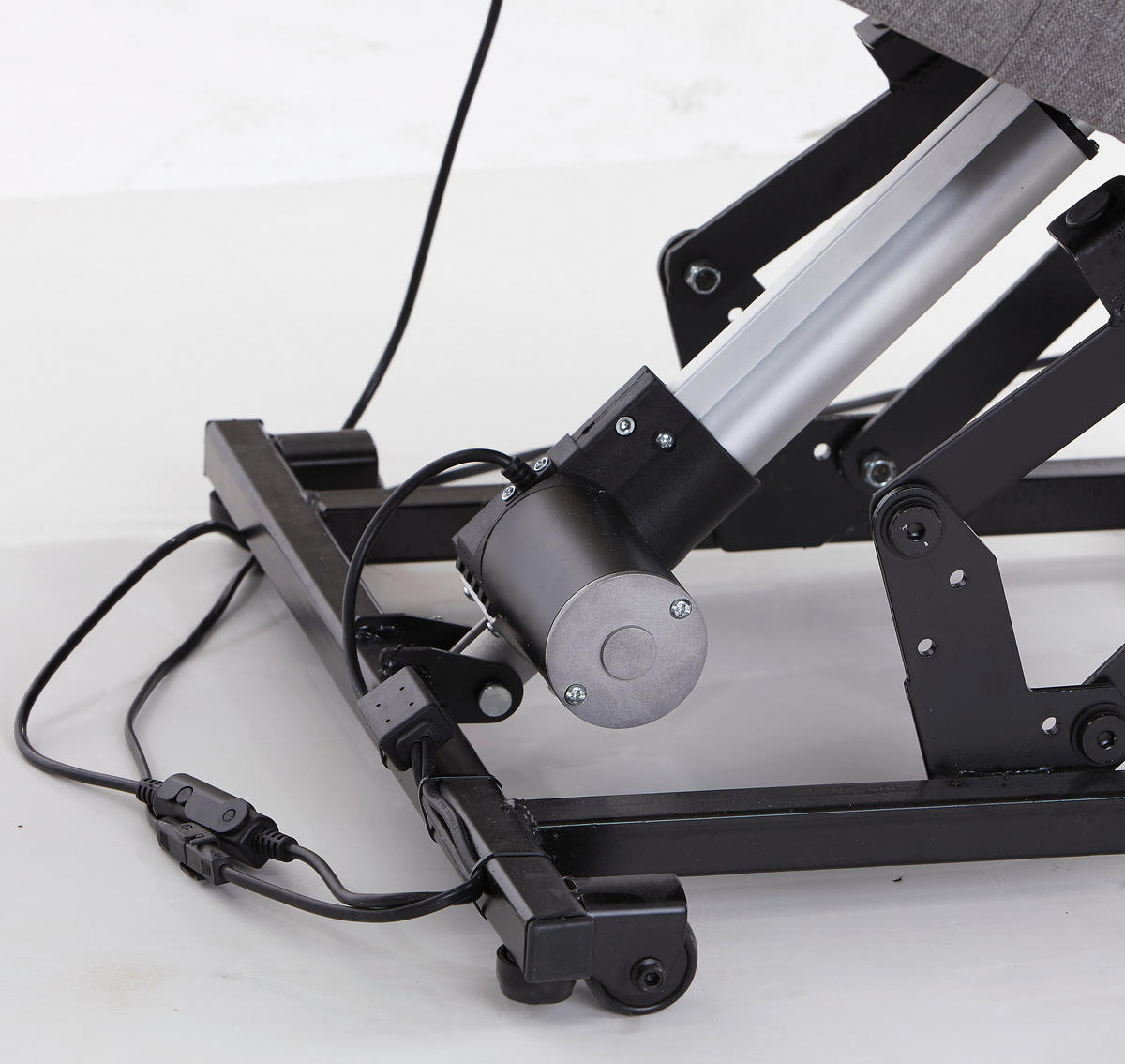 RELAXSESSEL Webstoff    - Grau, KONVENTIONELL, Textil/Metall (66/80-97/90-159,5cm) - MID.YOU