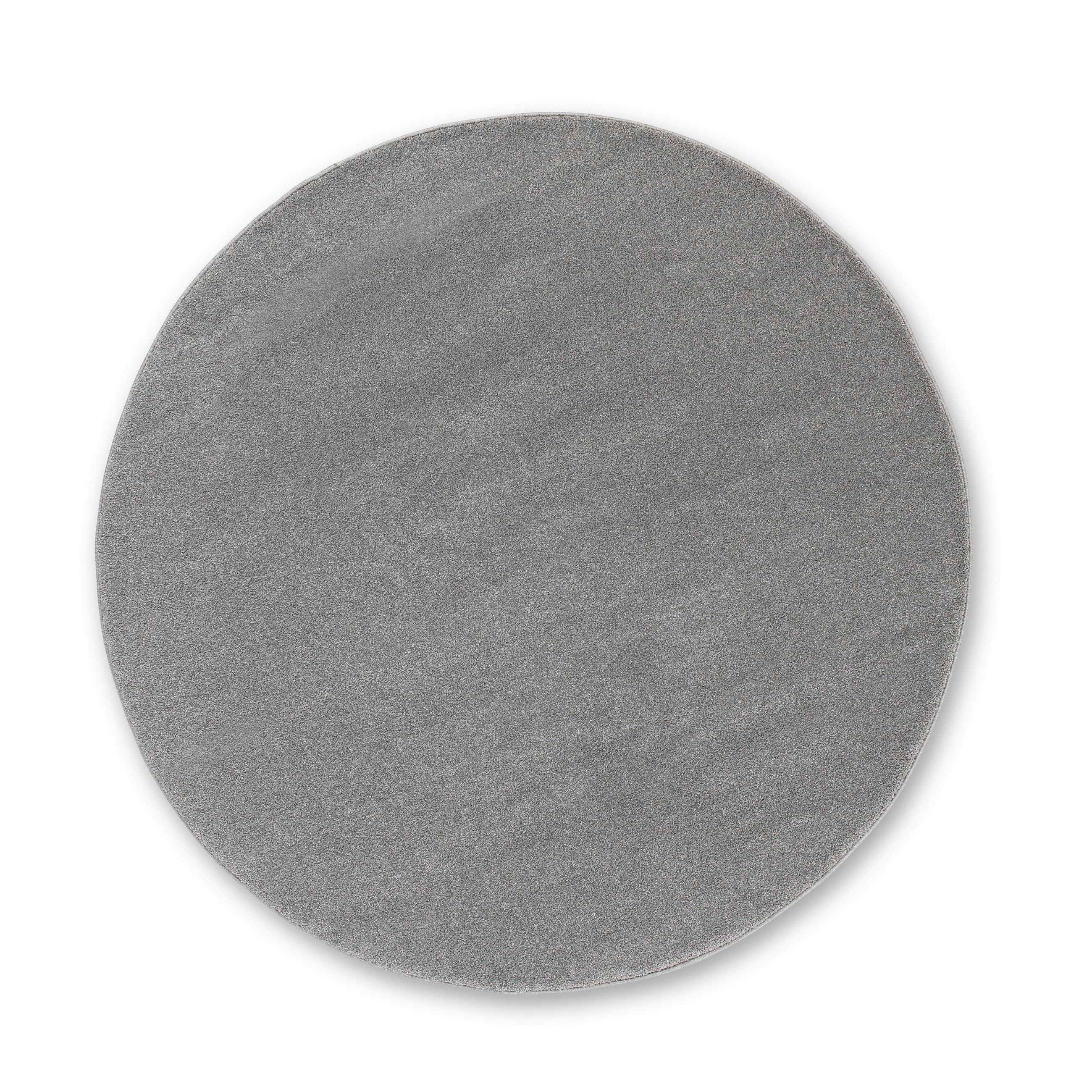 WEBTEPPICH 160/160 cm Pure Silberfarben  - Silberfarben, Basics, Textil (160/160cm) - Novel