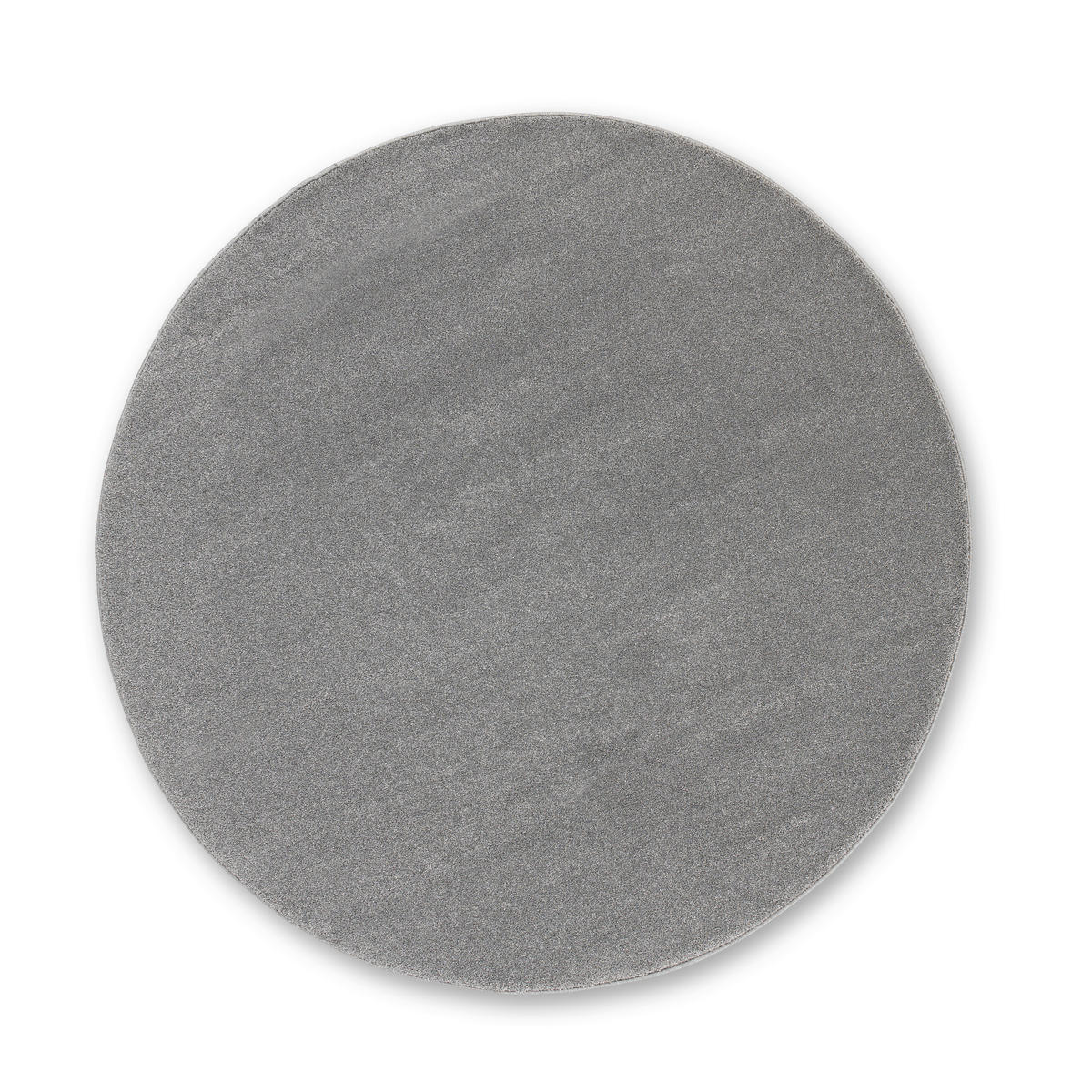 WEBTEPPICH 160/160 cm Pure Silberfarben  - Silberfarben, Basics, Textil (160/160cm) - Novel