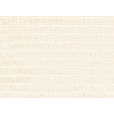 BIGSOFA in Cord Elfenbein - Elfenbein/Schwarz, Design, Textil/Metall (226/91/103cm) - Carryhome
