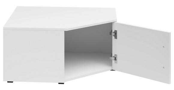 AUFSATZSCHRANK 71,5/35/71,5 cm - Schwarz/Weiß, MODERN, Holzwerkstoff/Kunststoff (71,5/35/71,5cm) - Carryhome