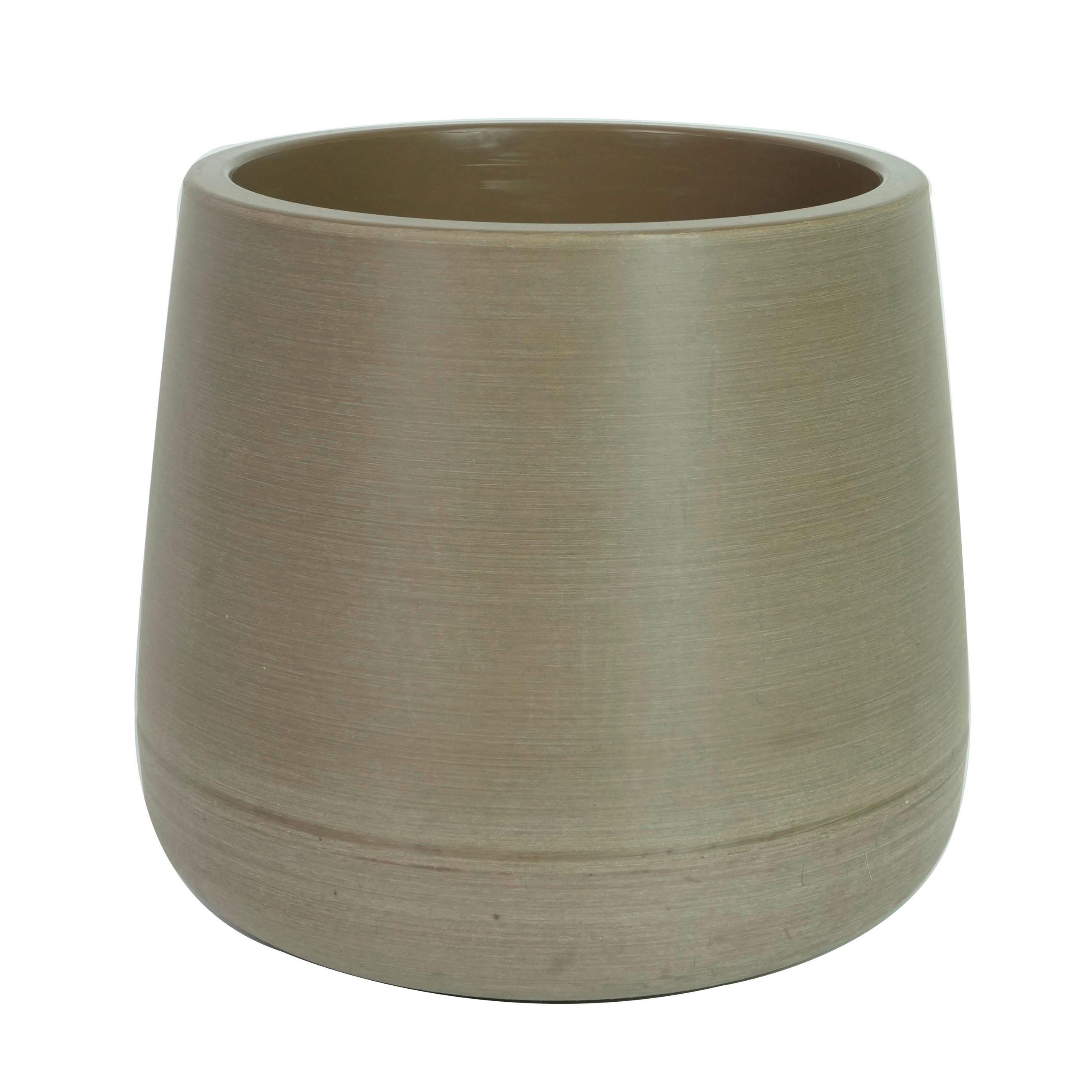 ÜBERTOPF   - Creme, Basics, Kunststoff (28/28cm)