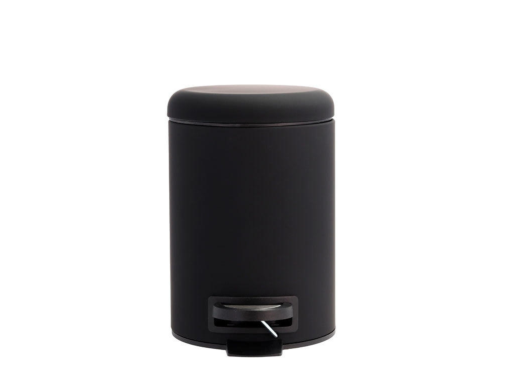 TRETEIMER SÖDAHL 3 L - Schwarz, Trend, Kunststoff (19/26cm)