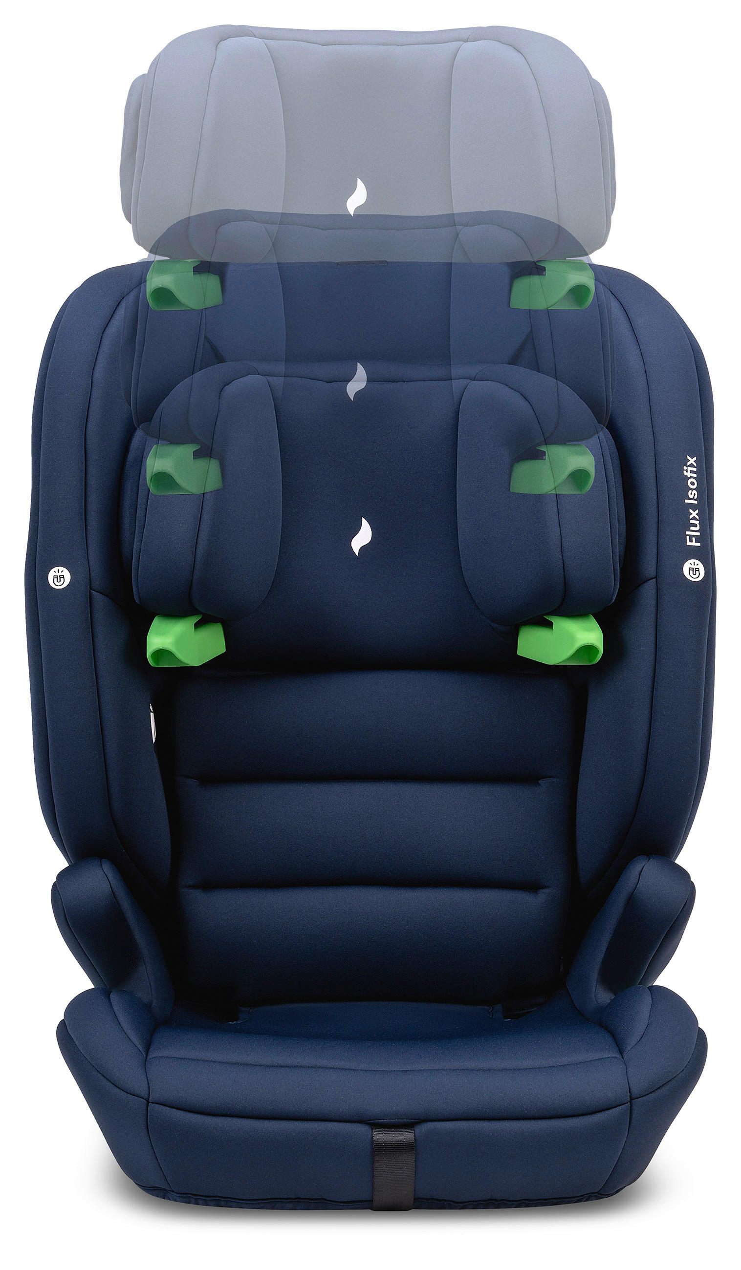 KINDERAUTOSITZ FLUX ISOFIX ECE R 129 i-SIZE  - Blau/Dunkelblau, Basics, Kunststoff/Textil (44/61,5/47cm) - Osann