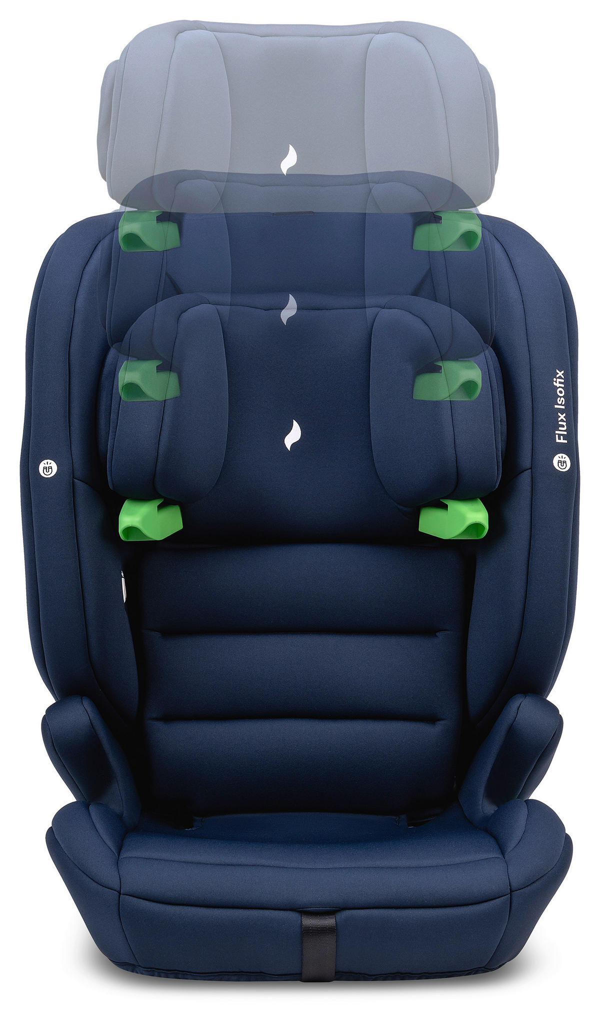 KINDERAUTOSITZ FLUX ISOFIX ECE R 129 i-SIZE  - Blau/Dunkelblau, Basics, Kunststoff/Textil (44/61,5/47cm) - Osann