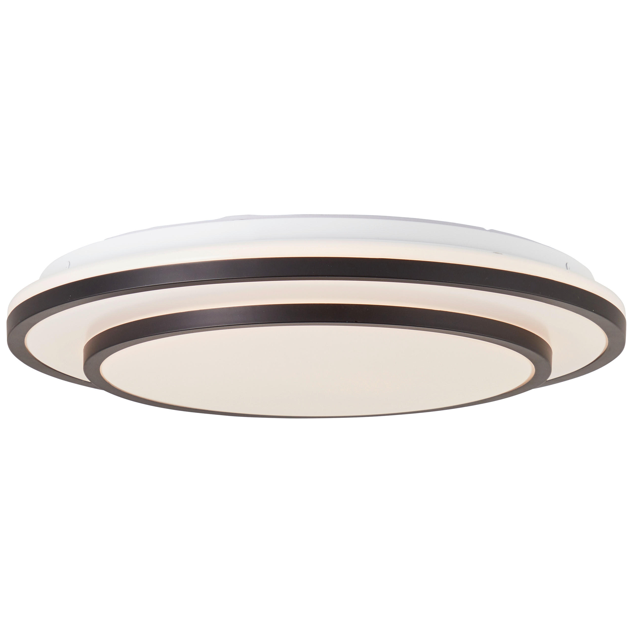 STROPNA LED-SVETILKA   24 W/2500 lm/3000-6500 K/230 V/ - črna/bela, Basics, kovina/umetna masa (38,5/8cm)