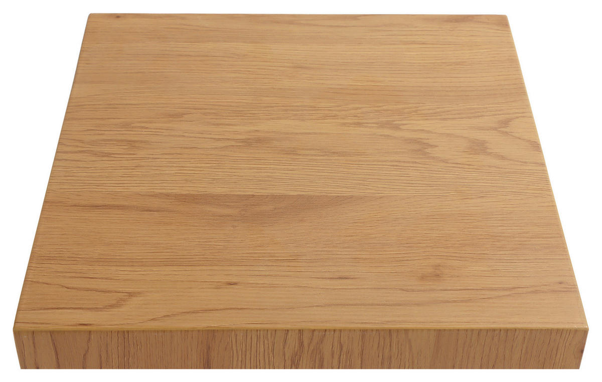 BEISTELLTISCH 48/48/40 cm Eichefarben quadratisch  - Eichefarben, Design, Holzwerkstoff (48/48/40cm) - Xora
