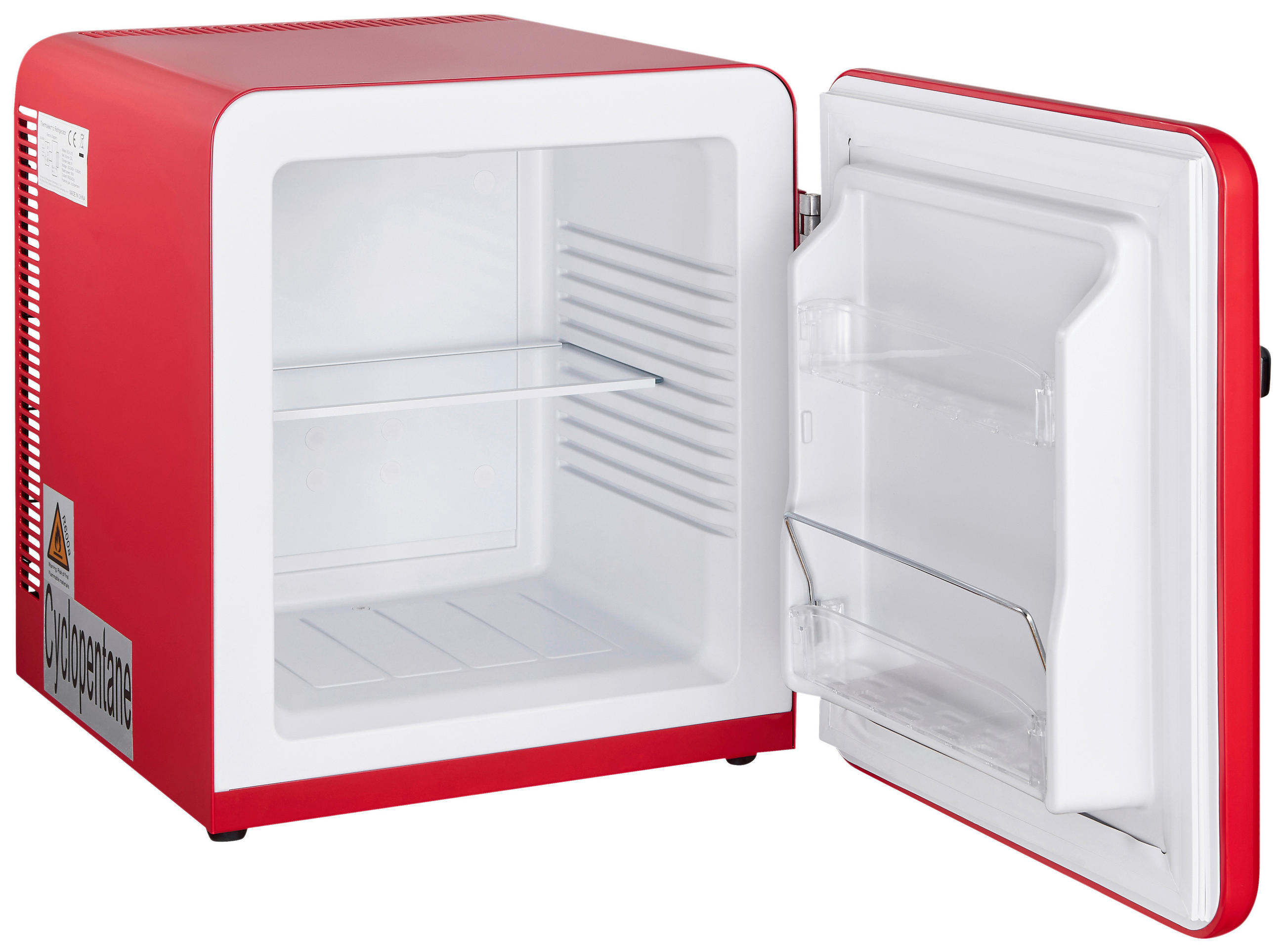 MINIKÜHLSCHRANK BCH31E  - Rot, Trend, Kunststoff/Metall (40,2/43,5/46,6cm)