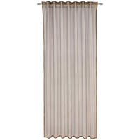 HOTOVÝ ZÁVĚS, průhledné, 140/245 cm - petrolej/barvy zlata, Design, textil (140/245cm) - Dieter Knoll