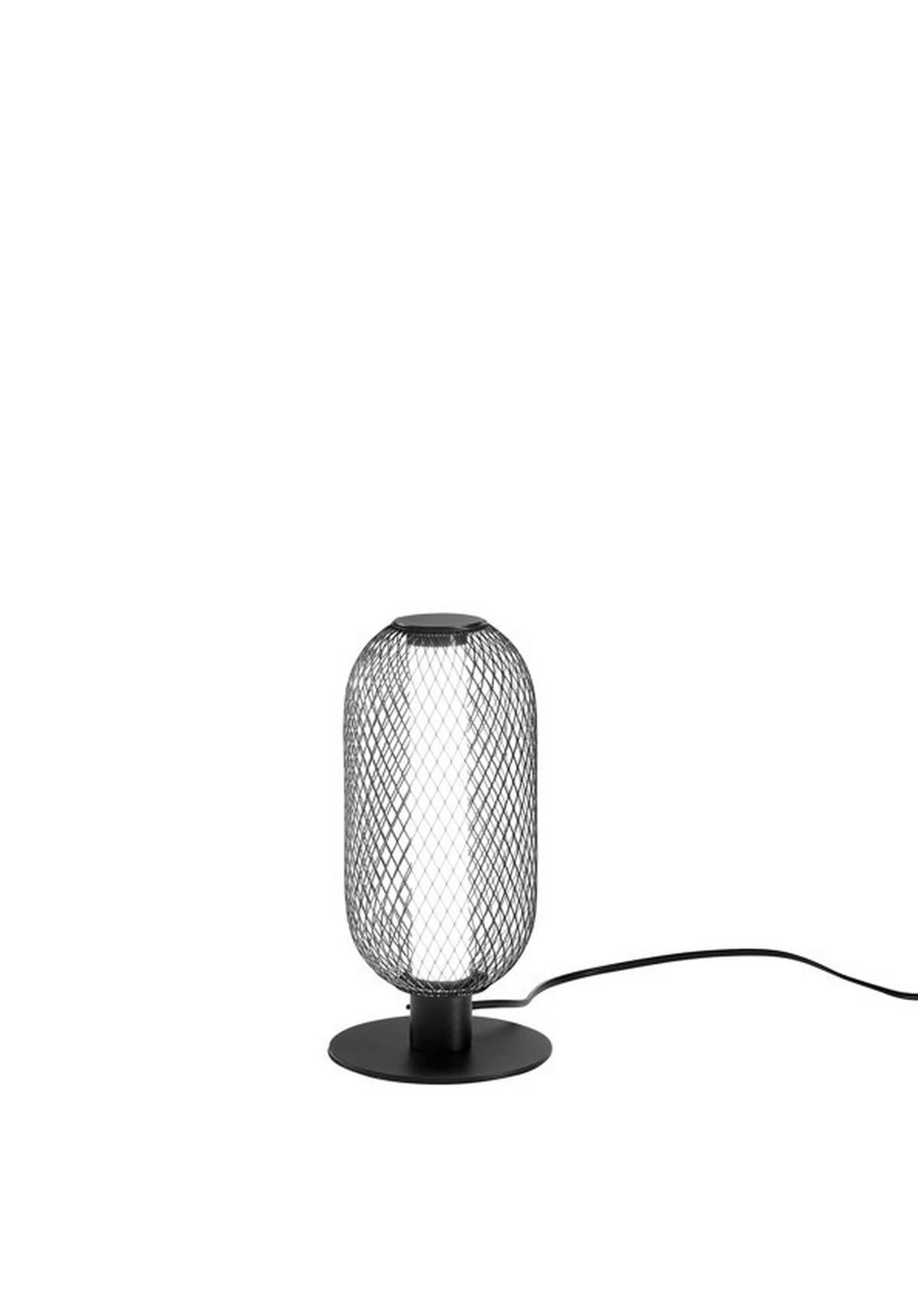 LED-TISCHLEUCHTE Luce Ambiente e Design 14/28 cm   - Schwarz/Weiß, Trend, Glas/Metall (14/28cm)