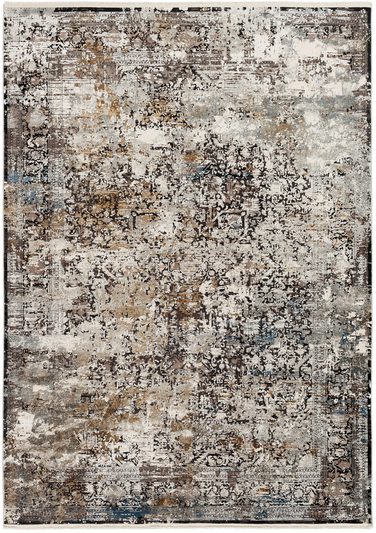 WEBTEPPICH 200/290 cm Le Mans Grau, Multicolor  - Multicolor/Grau, Design, Textil (200/290cm) - Dieter Knoll