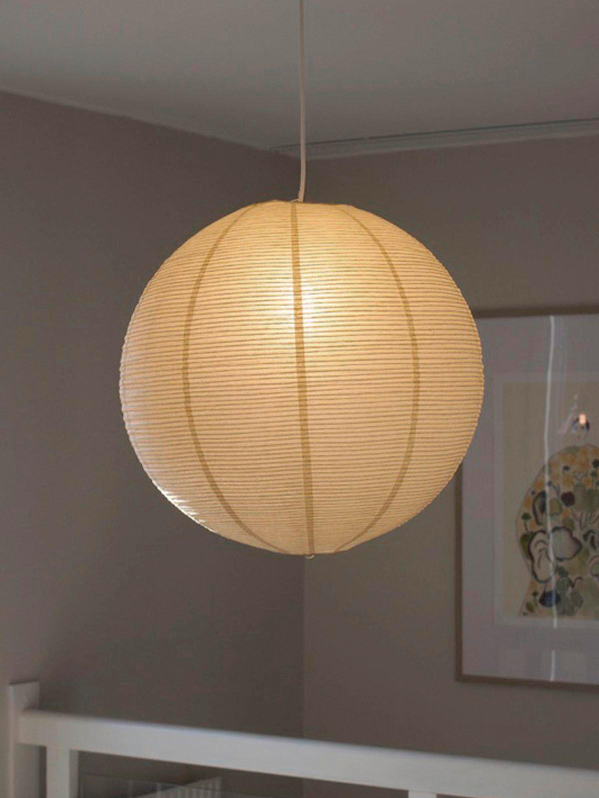 LEUCHTENSCHIRM PR Home Haru 50/50 cm   - Perlmutt, Natur, Papier (50/50cm)
