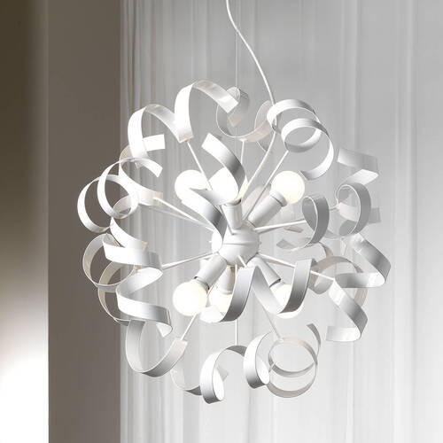 HÄNGELEUCHTE 50/150 cm   - Weiß, Design, Metall (50/150cm)