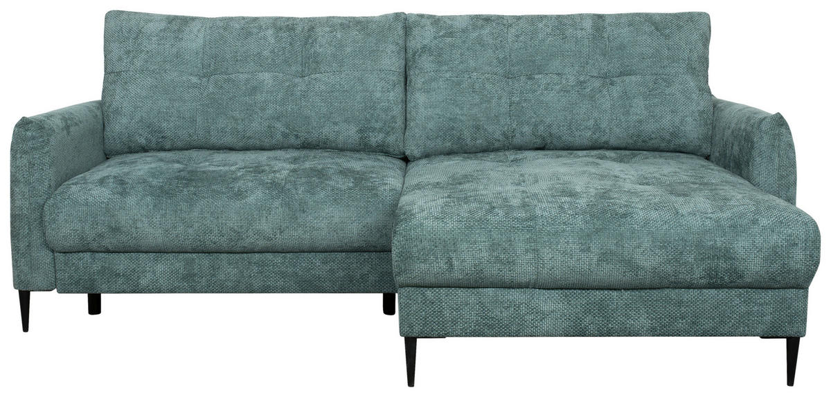 UGAONA GARNITURA tirkizna  - tirkizna, Moderno, tekstil/metal (221/142cm) - Carryhome