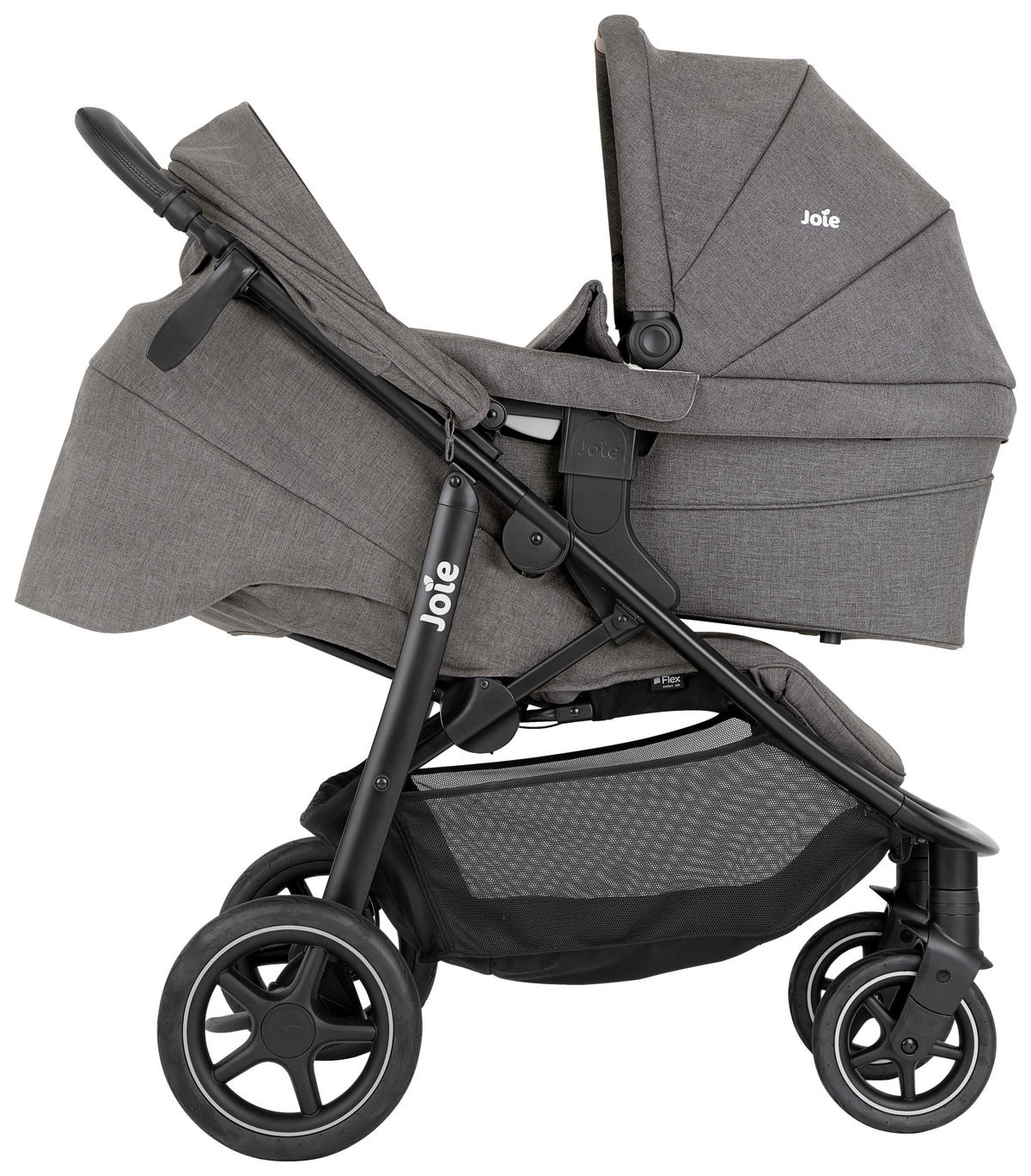 BUGGY Mytrax Pro  - Schwarz/Grau, Basics, Textil/Metall (59/102,5/91cm) - Joie