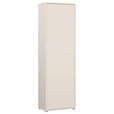 GARDEROBENSCHRANK  in 59,8/191,9/34,9 cm  - Sandfarben/Grau, MODERN, Holzwerkstoff/Kunststoff (59,8/191,9/34,9cm) - Carryhome
