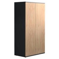 BYRÅ 60/108/32 cm  - honungsek/antracit, Modern, trämaterial/plast (60/108/32cm) - MID.YOU