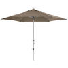 SONNENSCHIRM 320 cm Greige  - Greige/Alufarben, Basics, Textil/Metall (320cm) - Doppler