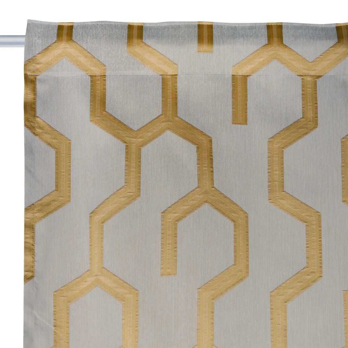 FERTIGVORHANG blickdicht  - Currygelb, Trend, Textil (140/260cm) - Dieter Knoll