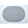 TISCHSET Basic Textil Textilgeflecht Hellgrau 48/33 cm  - Hellgrau, Basics, Textil (48/33cm)