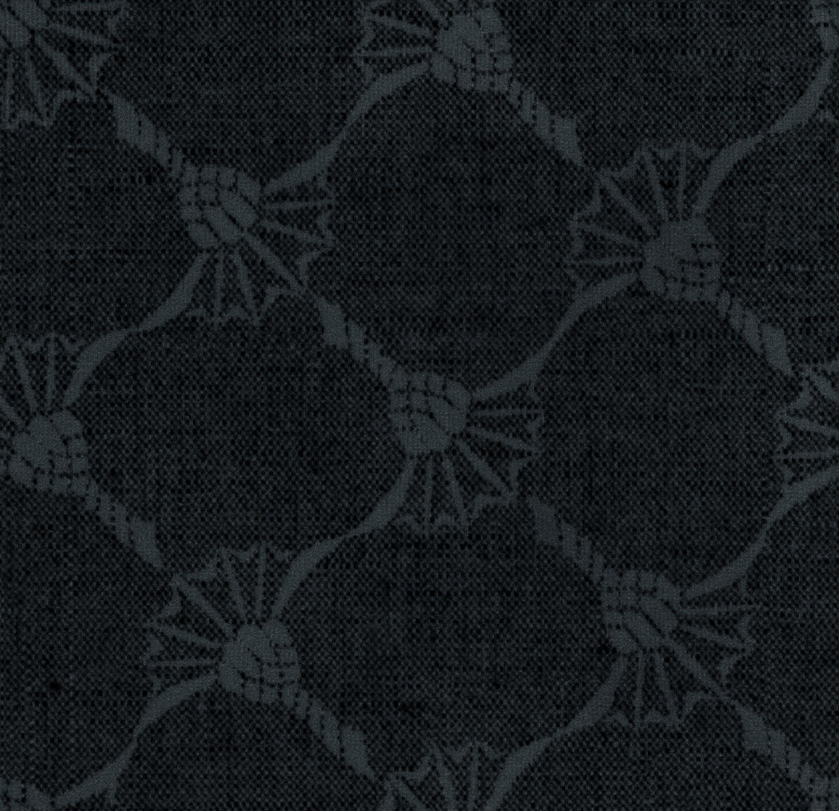 POLSTERBETT Anthrazit 200/200 cm  - Anthrazit/Alufarben, Design, Textil/Metall (200/200cm) - Joop!