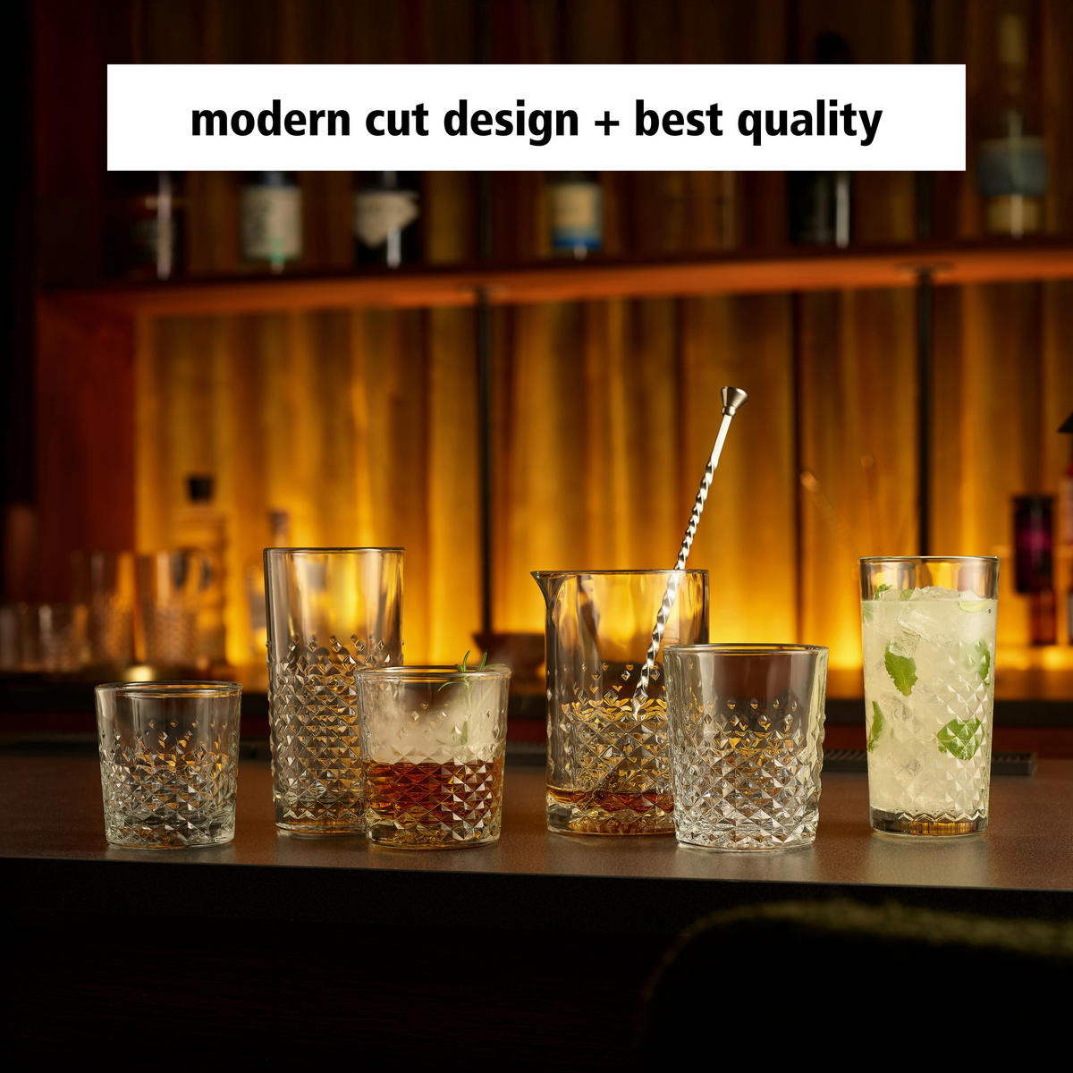 GLÄSERSET OCULAR  6-teilig  - Klar, Basics, Glas (10,5/15cm)