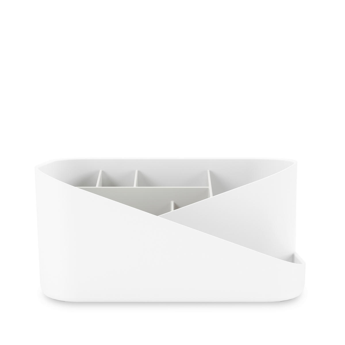 KOSMETIK-ORGANIZER  - Weiß/Grau, Design, Kunststoff (27/17/13cm) - Umbra