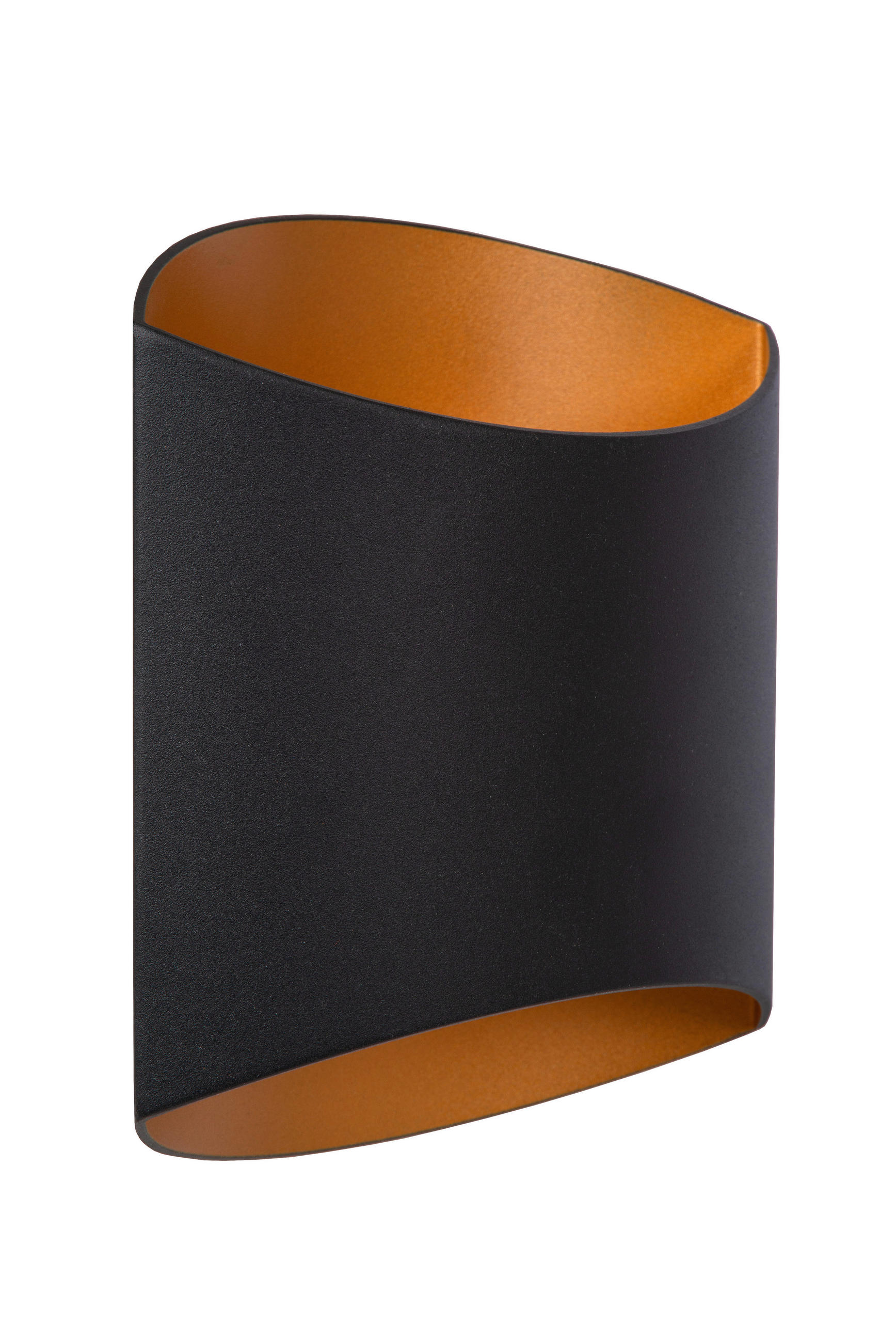 LED-WANDLEUCHTE Diletta 16/8/18 cm   - Schwarz, KONVENTIONELL, Metall (16/8/18cm) - Lucide